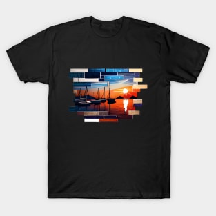 Marina Abstract Mosaic T-Shirt